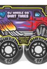 OJ Wheels Vandals Dirt Tires Thunder Juice Black 78a 70mm