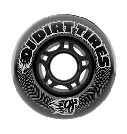 OJ Wheels Vandals Dirt Tires Thunder Juice Black 78a 70mm