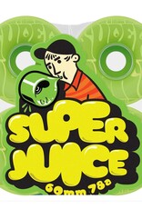 OJ Wheels Bubble Gum Super Juice Transparent Green 78a 60mm