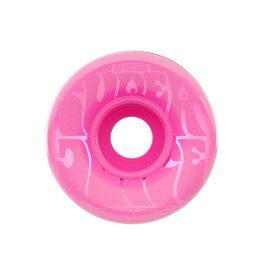OJ Wheels Bubble Gum Mini Super Juice Transparent Pink 78a 55mm