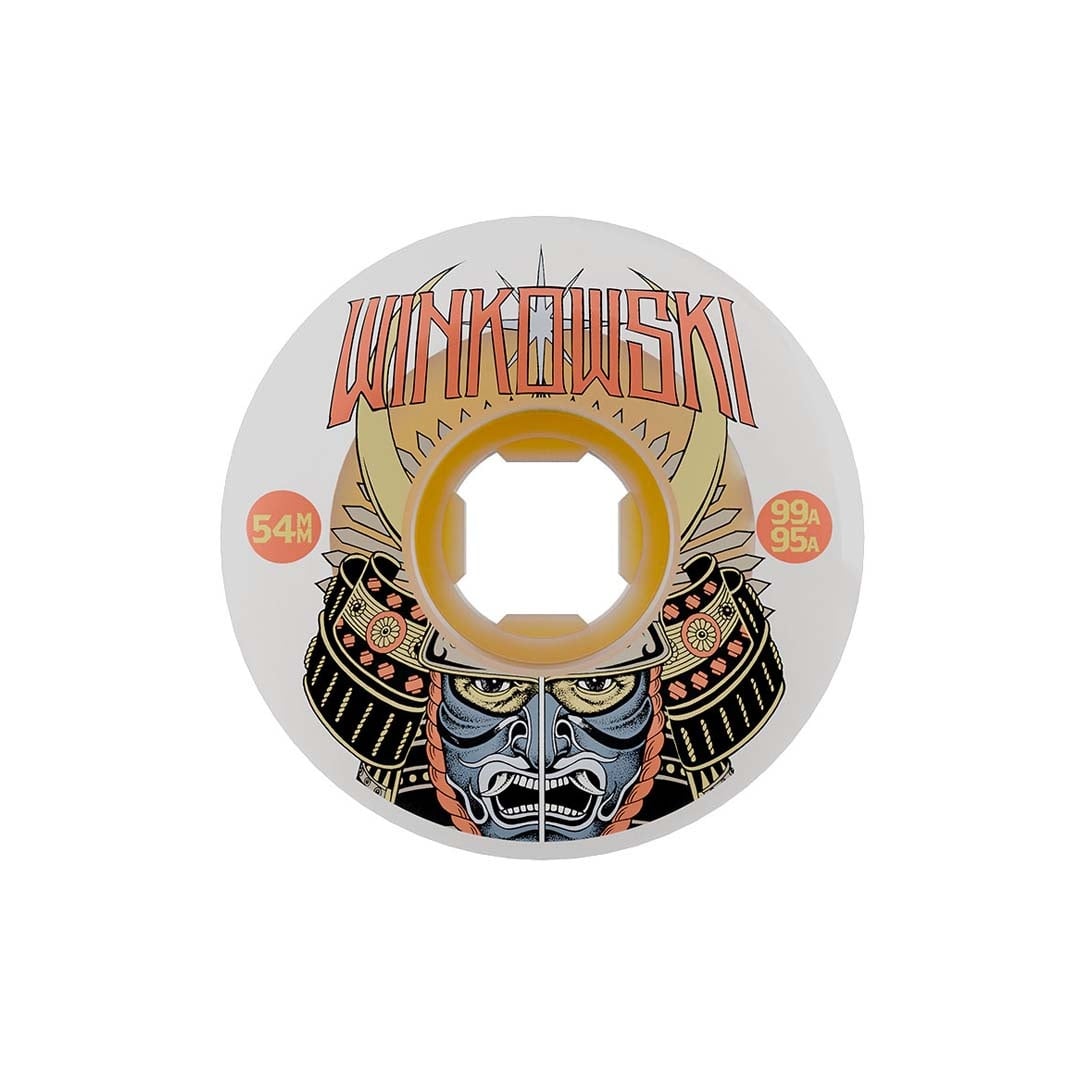 OJ Wheels Erick Winkowski Samurai Double Duro White Chubbies 99a/95a 54mm