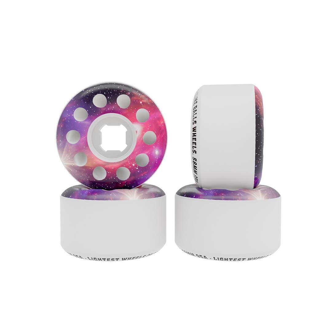 Slimeballs Worm Holes White 97a 58mm
