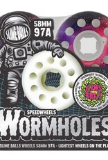 Slimeballs Worm Holes White 97a 58mm