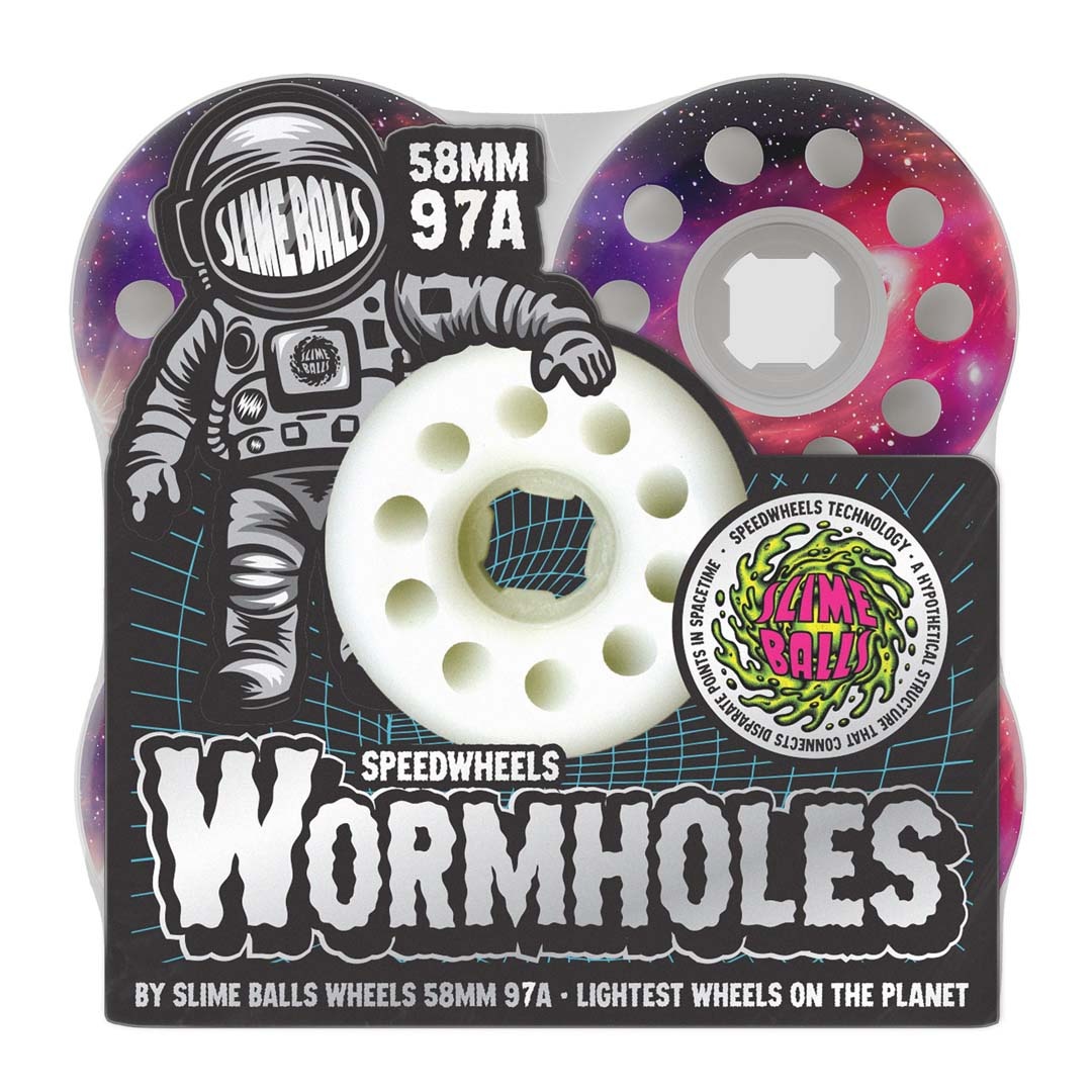 Slimeballs Worm Holes White 97a 58mm