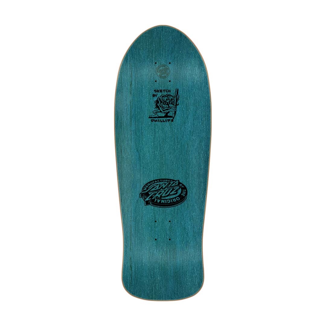 Santa Cruz Skateboards Natas Sketch Panther Reissue 10.54"
