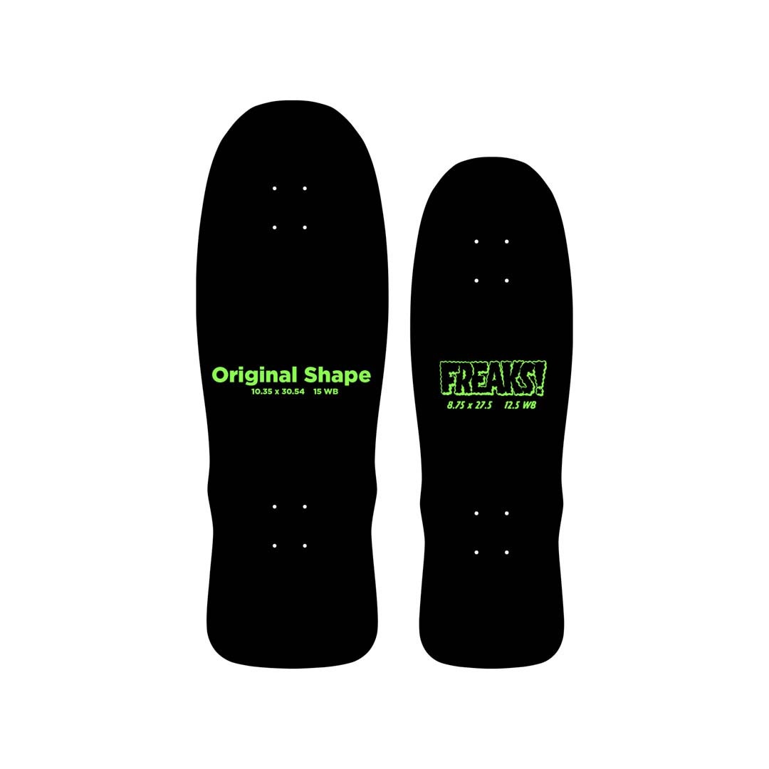 Santa Cruz Skateboards Winkowski Dope Planet Micro Freaks 8.75"