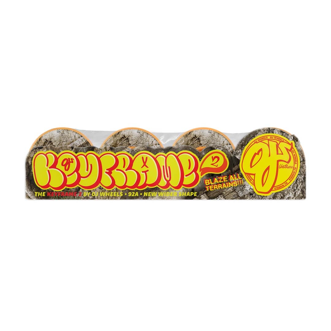 OJ Wheels Realtree APX Keyframe 2 Orange 92a 56mm