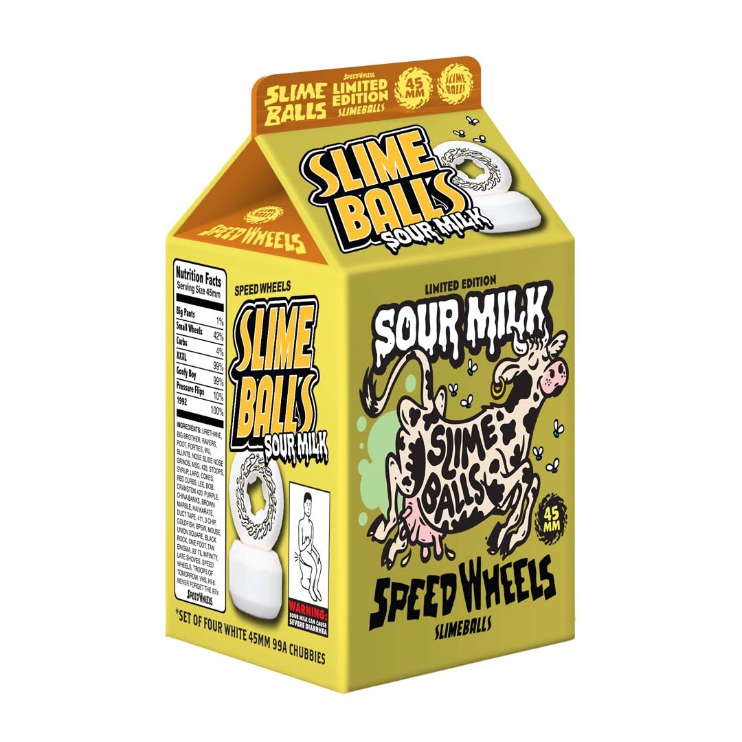 OJ Wheels Sour Milk Mini Chubbies White 99a 45mm