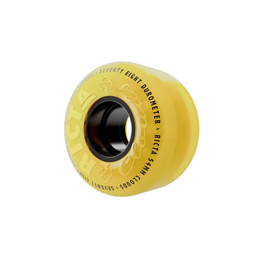 Ricta Clouds Yellow Black 78a 54mm
