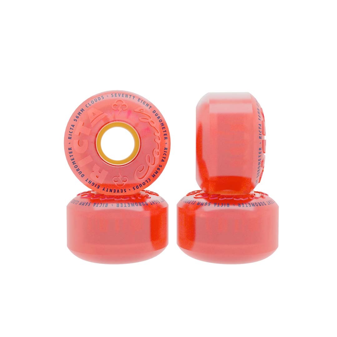 Ricta Clouds Pink Citrus 78a 56mm
