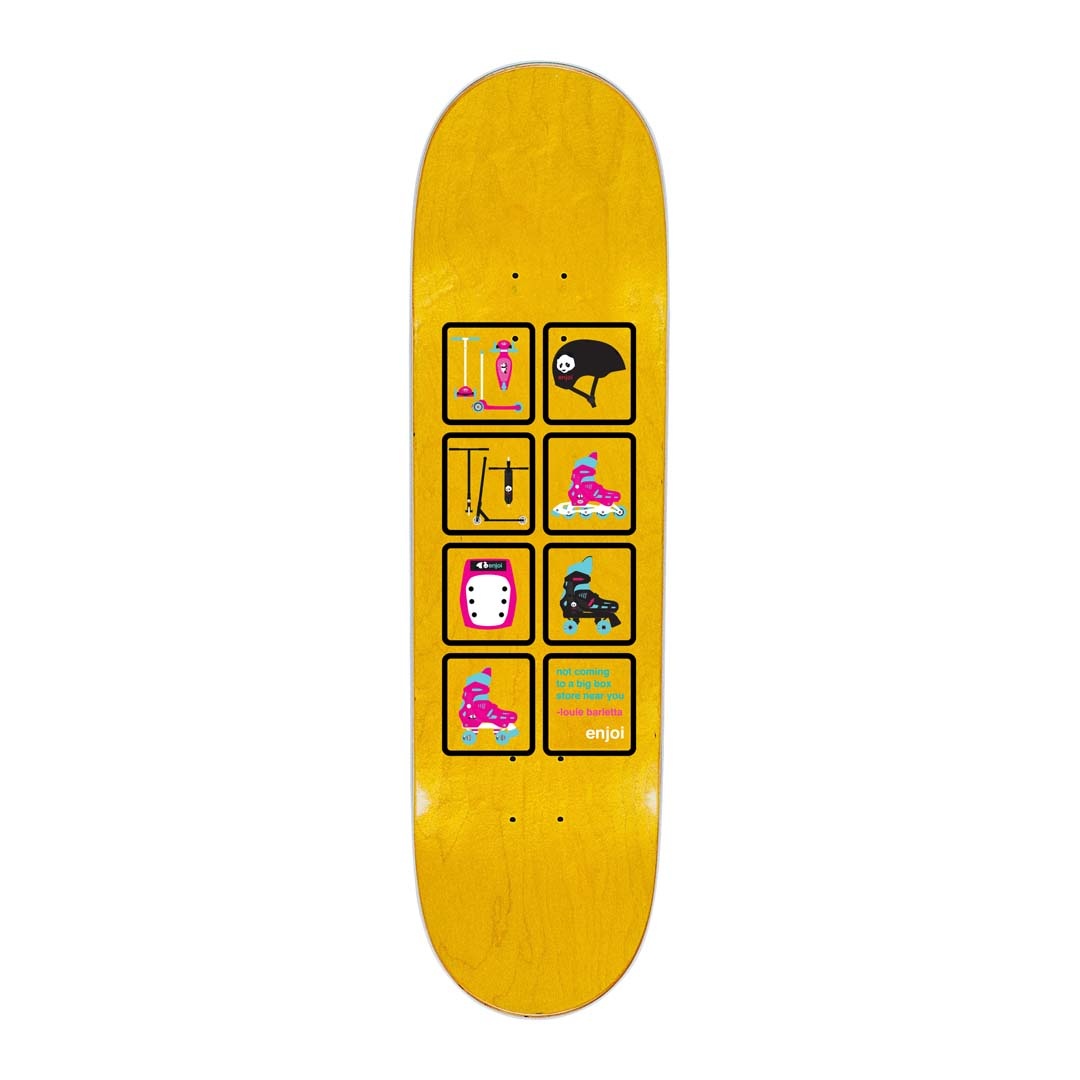 Enjoi Big Box Roller Blades Pink 8.5"