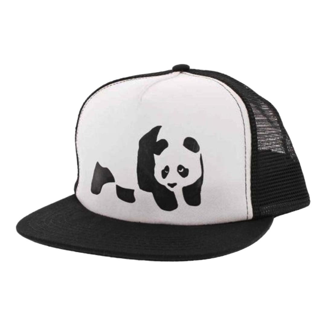 Enjoi Whitey Panda Trucker Hat Black/White