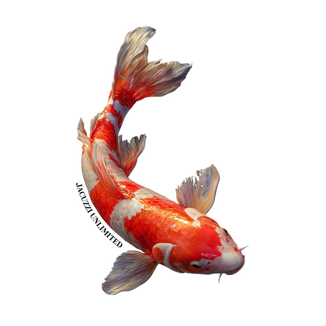 Jacuzzi Unlimited Koi Sticker
