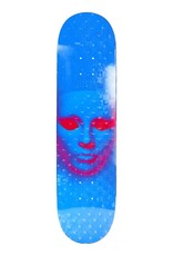 Opera Face Holographic Blue 8.25"