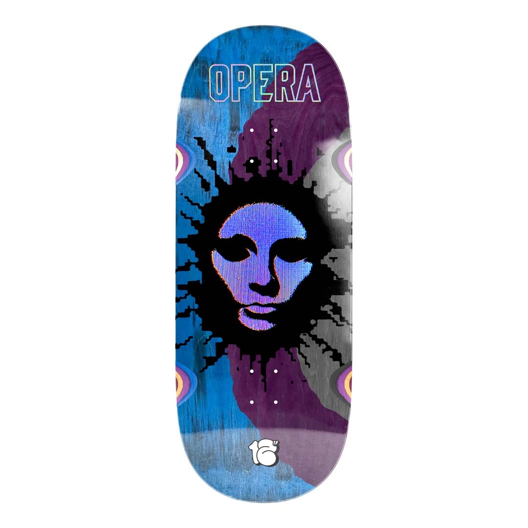 Opera Fatties RGB Mask Blue/Purple 12"