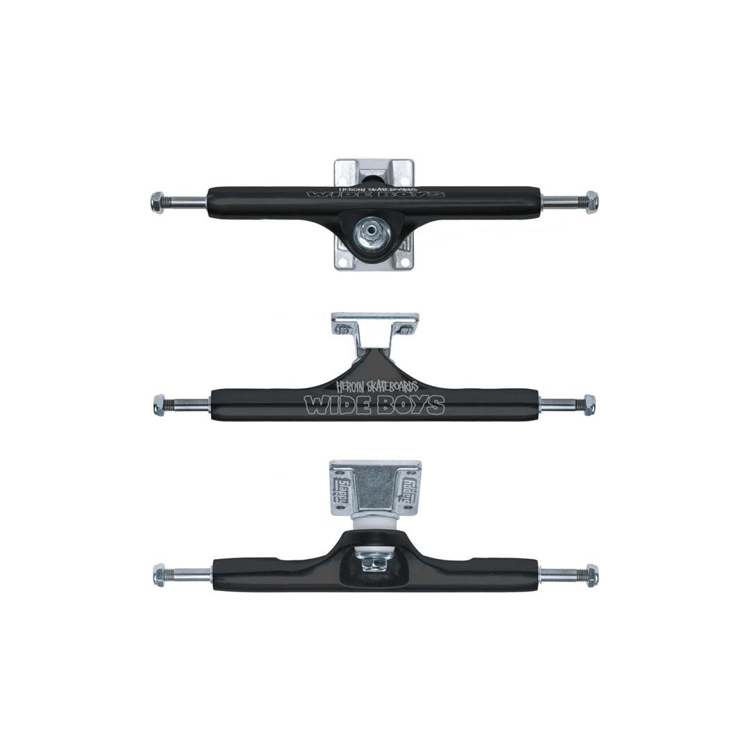 Slappy Trucks ST1 Hollow Wide Boys Laser Etch 11"