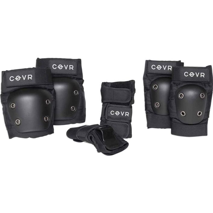 Covr Covr Youth Junior Pad Set Matte Black