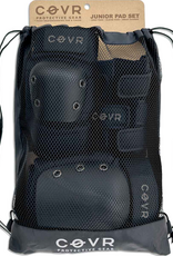 Covr Covr Youth Junior Pad Set Matte Black