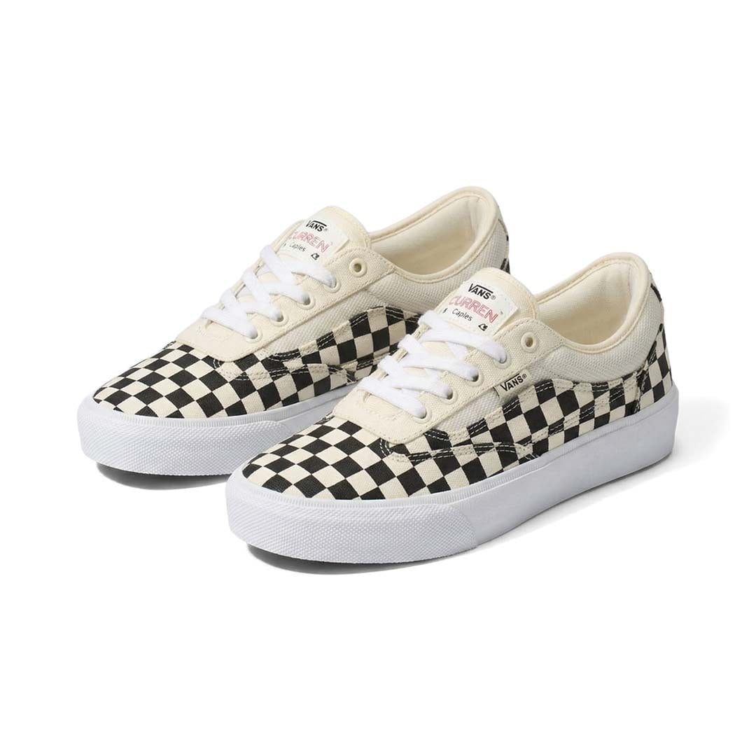 Vans Shoes Skate Curren Caples Checkerboard Black/White