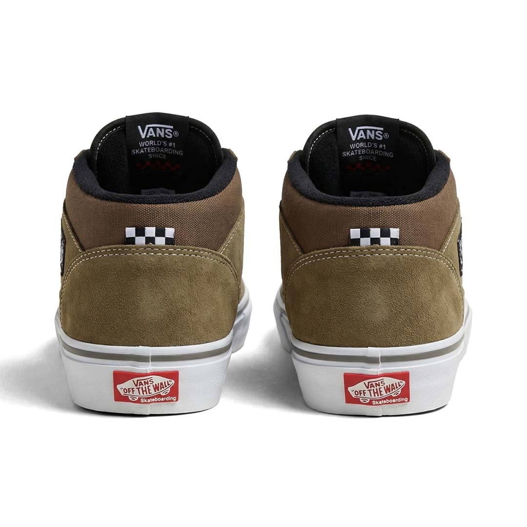 Vans Shoes Skate Half Cab Olive/Brown