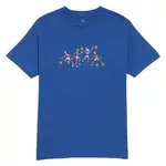 Girl Full Court Squad Tee Aqua Blue