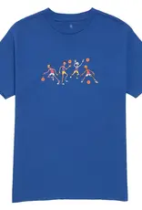 Girl Full Court Squad Tee Aqua Blue