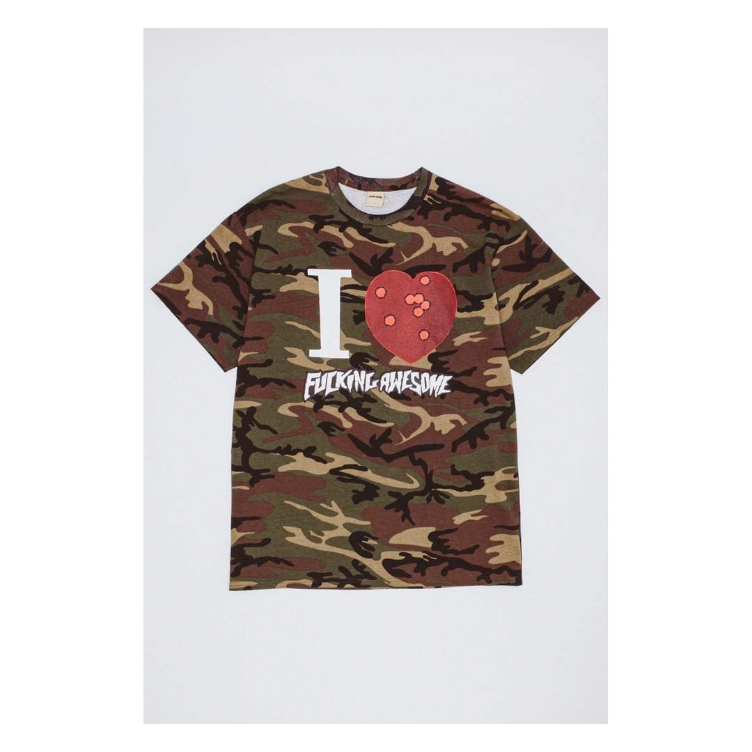Fucking Awesome I Heart FA Tee Camo