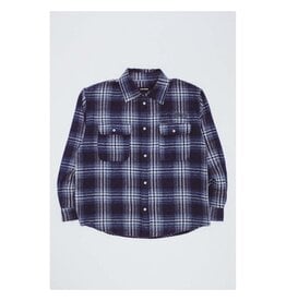 Fucking Awesome FA Long Sleeve Flannel Blue