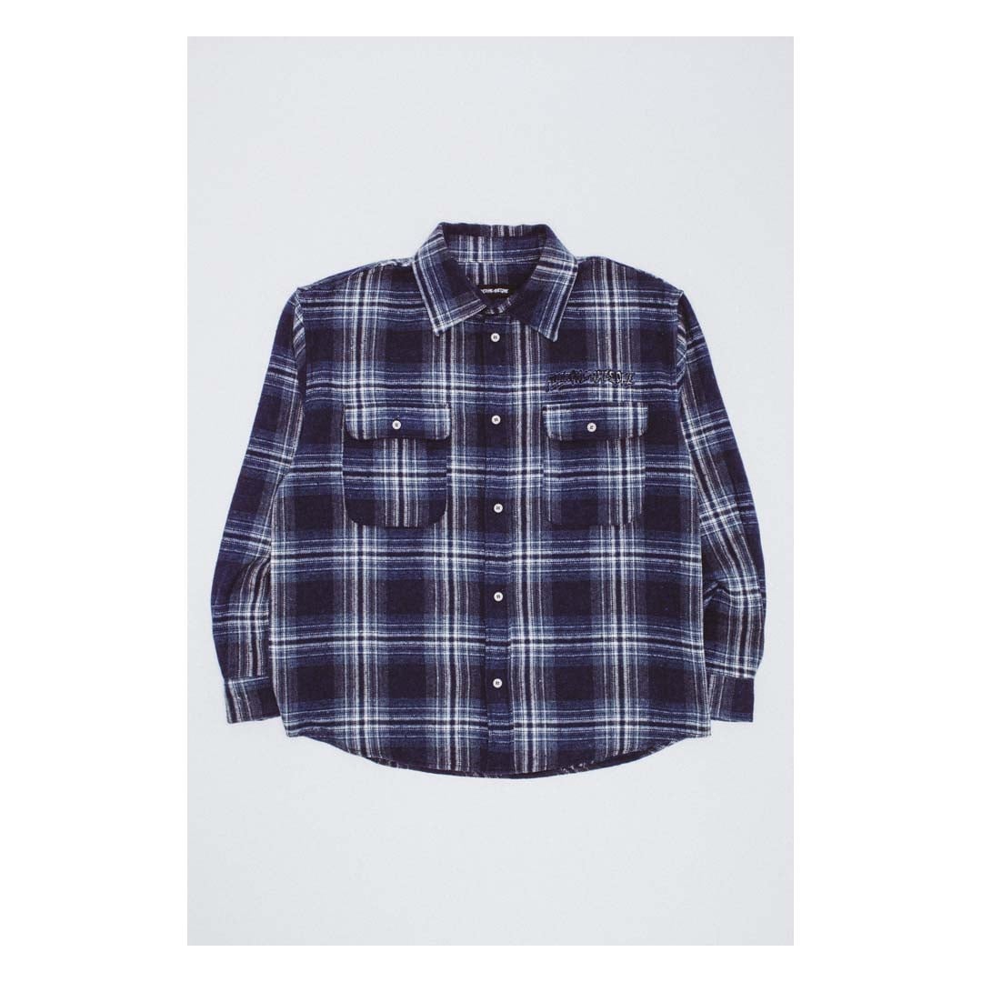 Fucking Awesome FA Long Sleeve Flannel Blue
