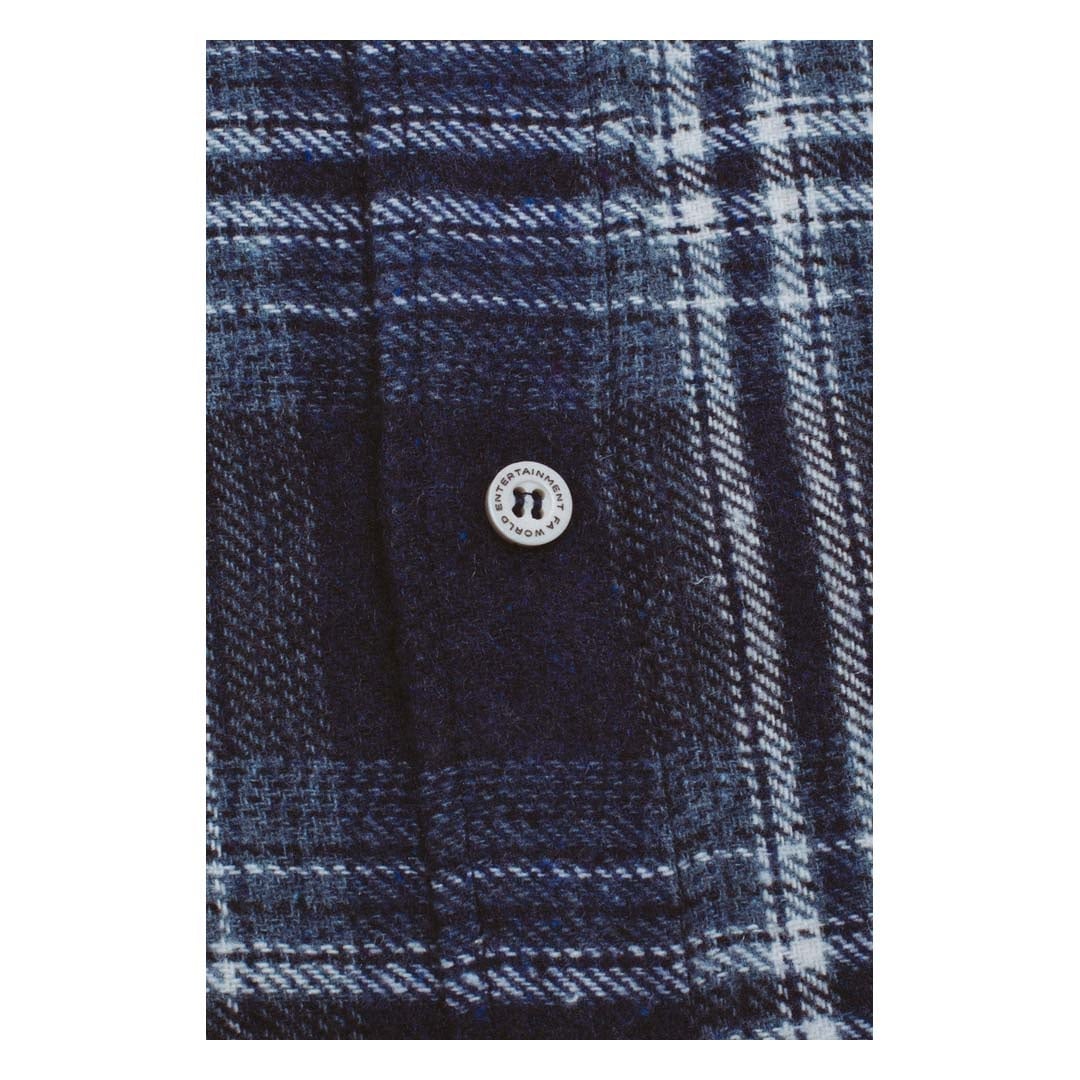 Fucking Awesome FA Long Sleeve Flannel Blue