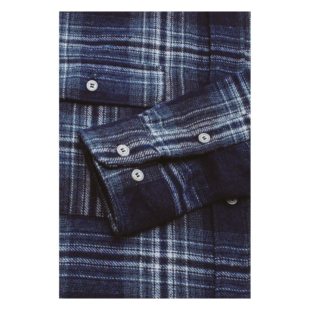 Fucking Awesome FA Long Sleeve Flannel Blue