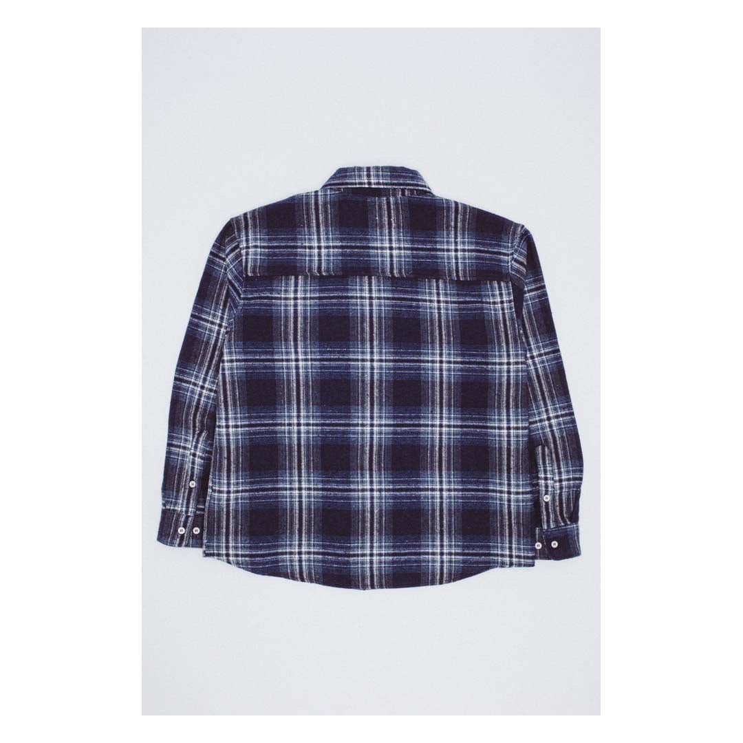 Fucking Awesome FA Long Sleeve Flannel Blue