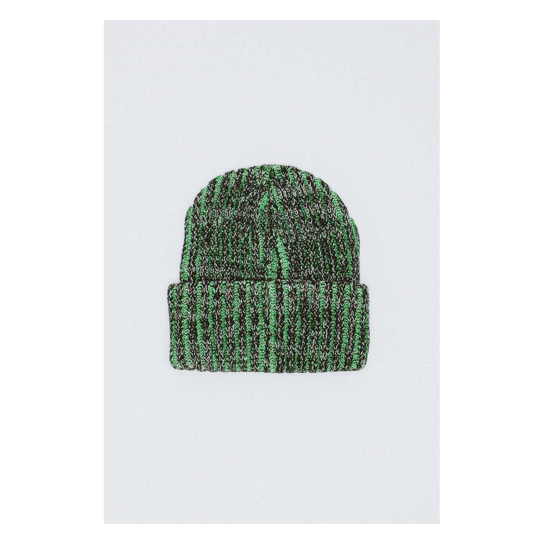 Fucking Awesome Reflective Stripe Beanie Black