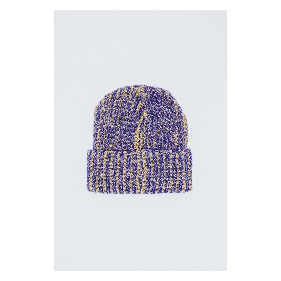 Fucking Awesome Reflective Stripe Beanie Yellow