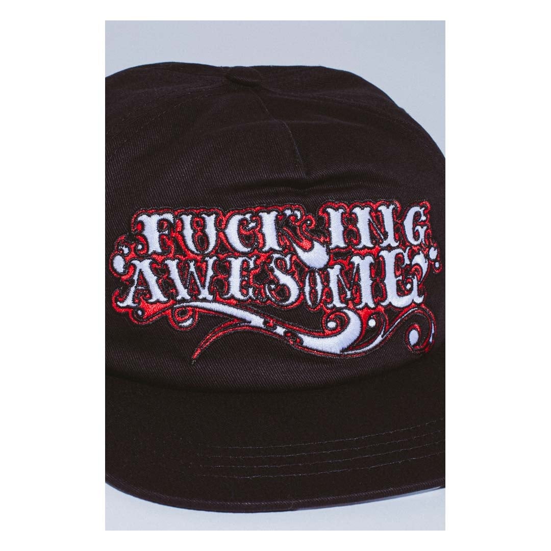 Fucking Awesome Steakhouse Logo Snapback Black
