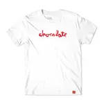 Chocolate Skateboards Original Chunk Tee White