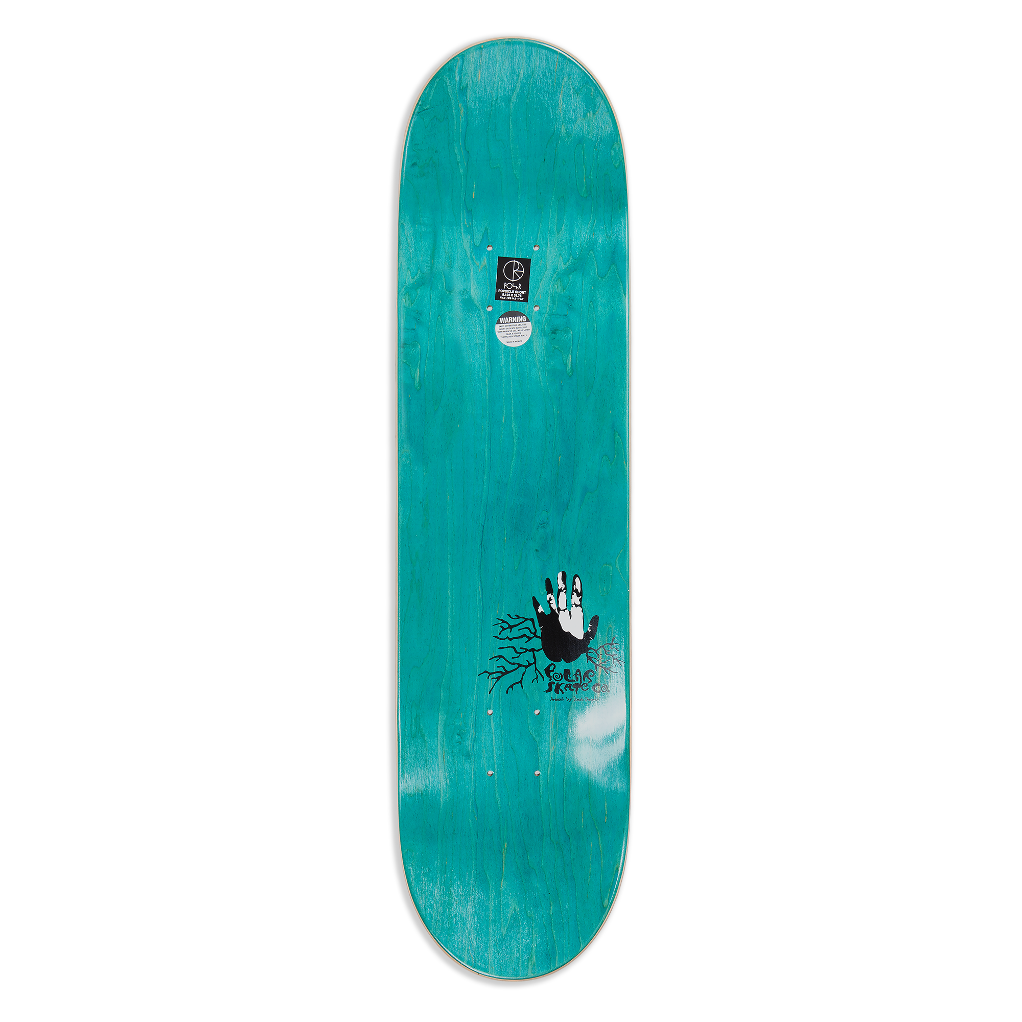 Polar Skate Co. Aaron Herrington Hands Off White 8.125" Short