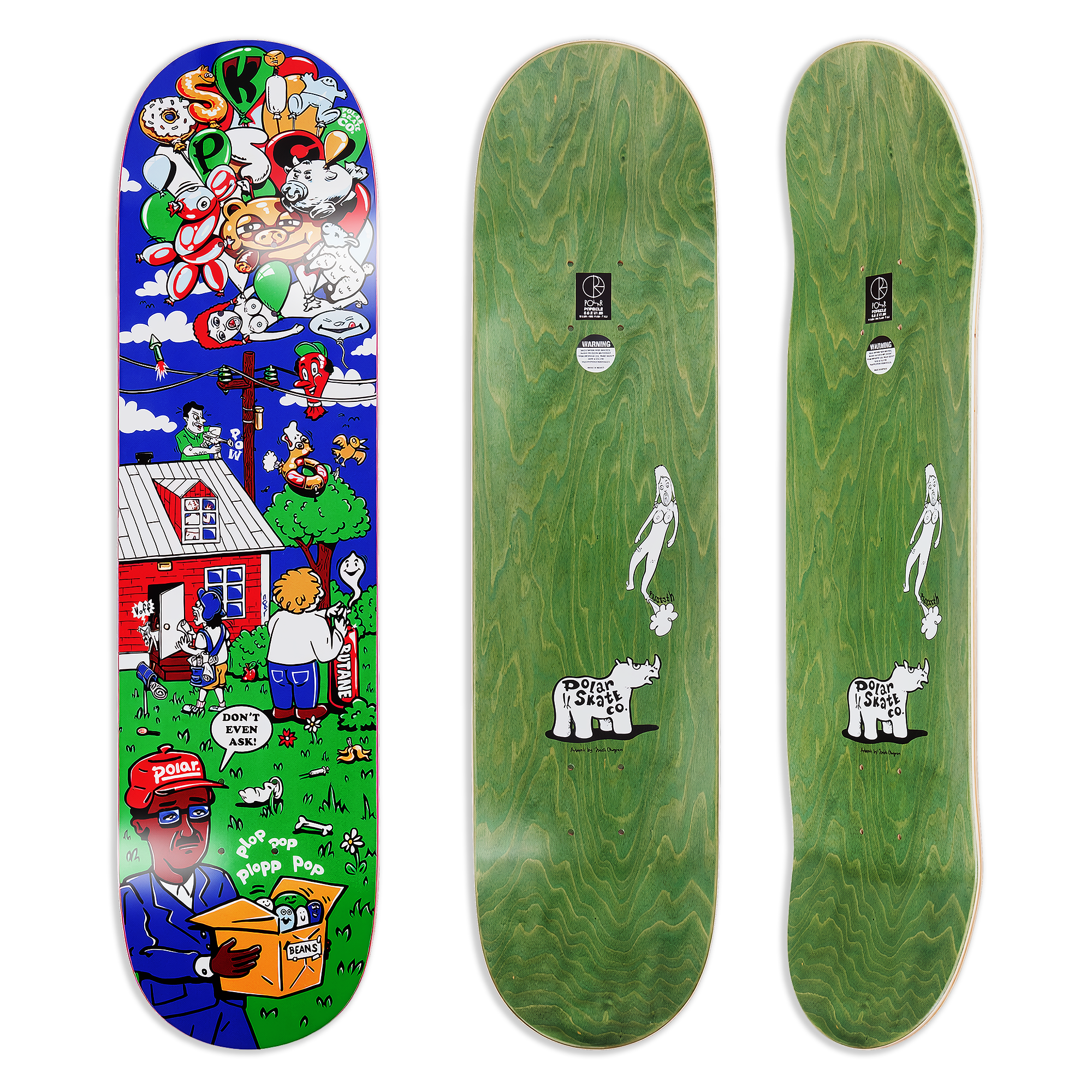 Polar Skate Co. Oski Barbara 8.375"