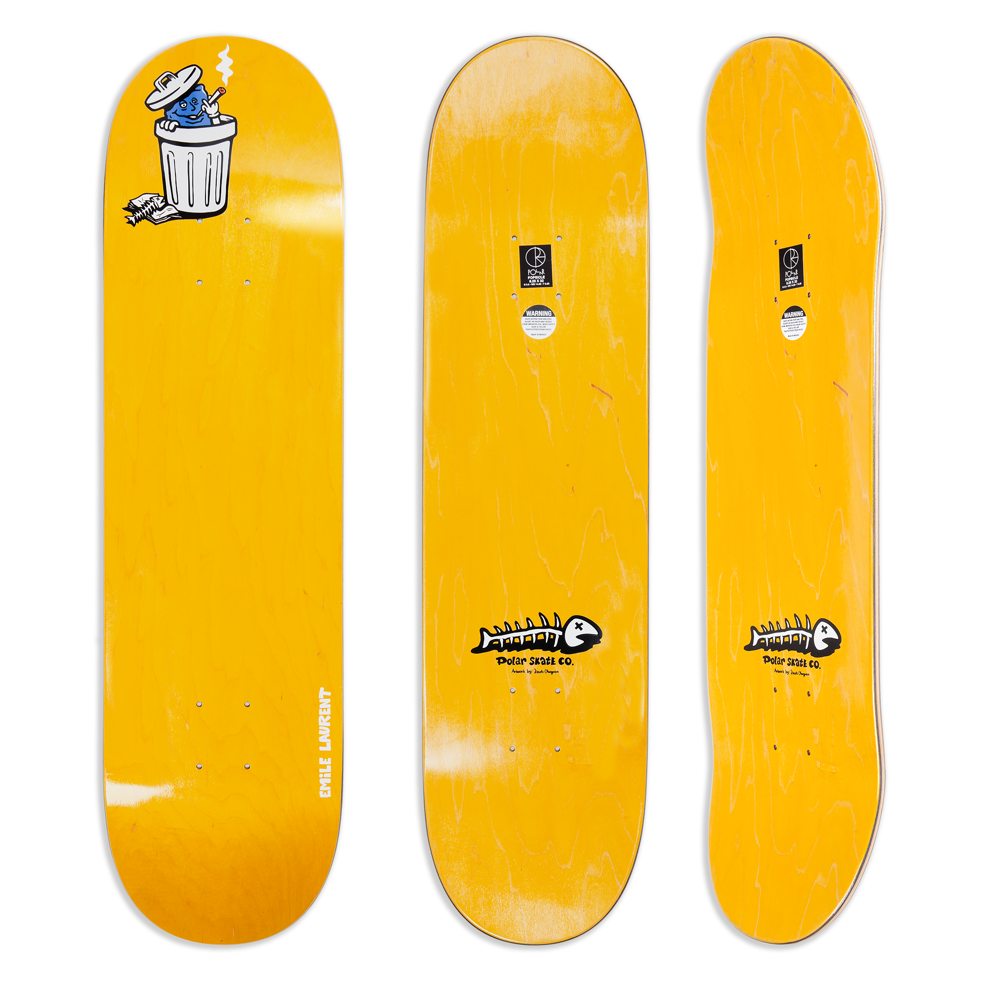 Polar Skate Co. Emile Laurent Trash Can 8.25"