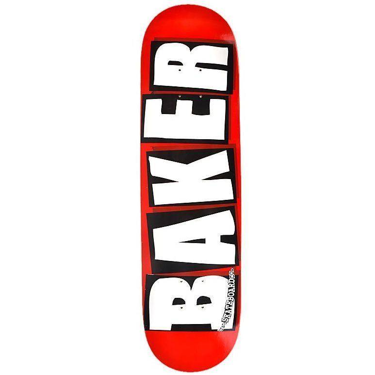 Baker Skateboards Brand Logo White 8.0"