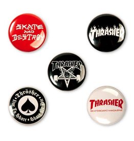 Thrasher Mag. Thrasher Buttons Pack