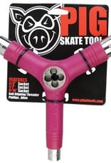 Pig Wheels Pig Tri-Socket Threader Pink Tool