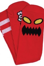 Toy Machine Monster Face Sock Red