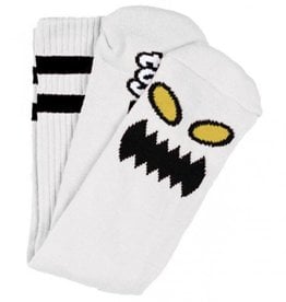 Toy Machine Monster Face Sock White