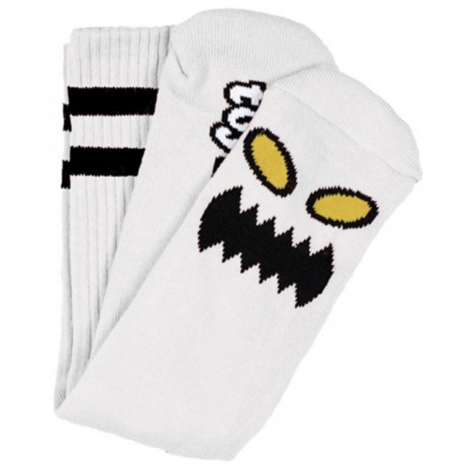 Toy Machine Monster Face Sock White