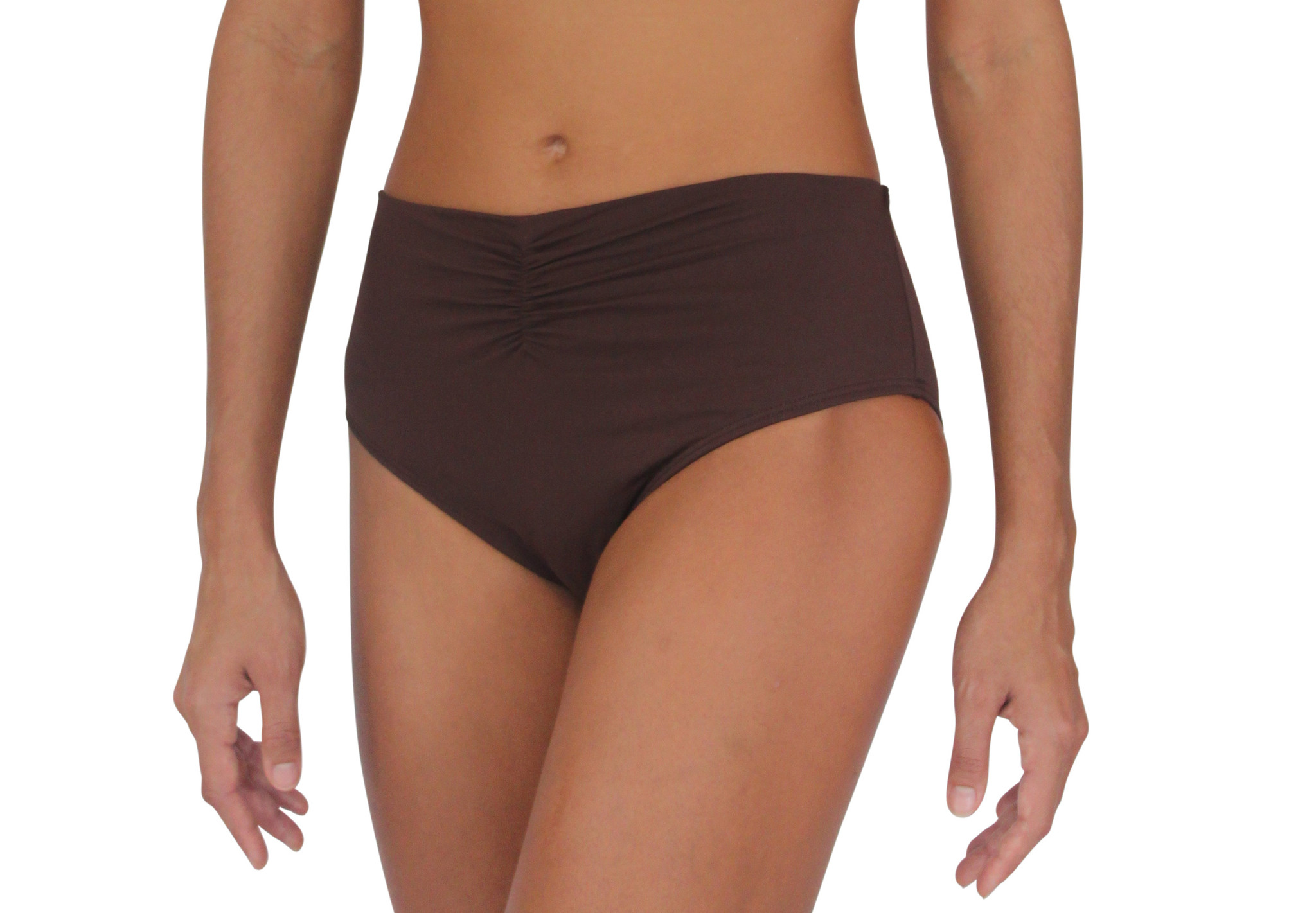 Women's Full Bottom Chocolate Solid