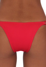 Pualani Skimpy Double Tie Red Solid