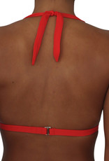 Pualani Halter Orange Solid