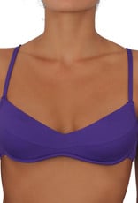 Pualani Bra Top Purple Solid