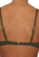 Pualani Bra Top Olive Solid